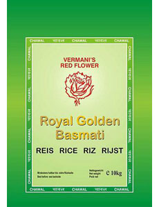 Golden Basmati Rice bag